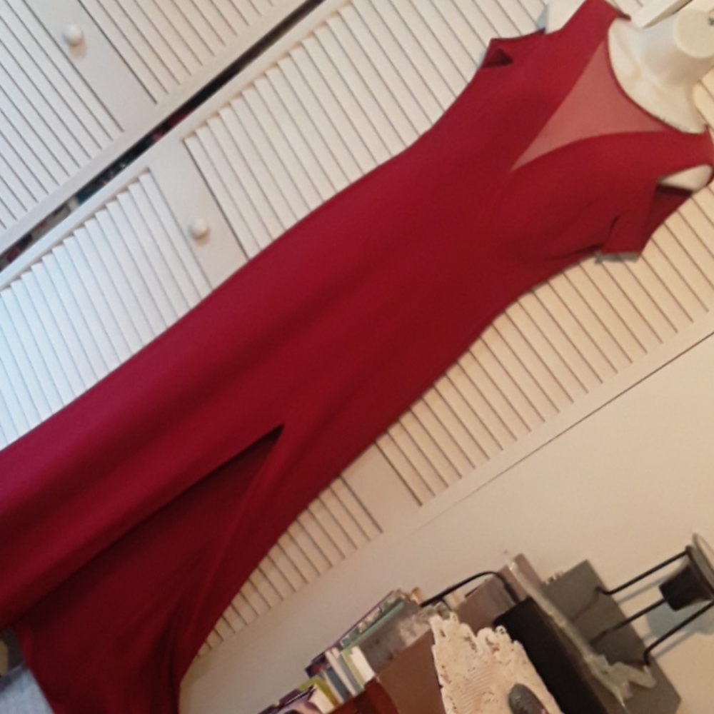 Red Dress with mesh - Picture 1 of 8